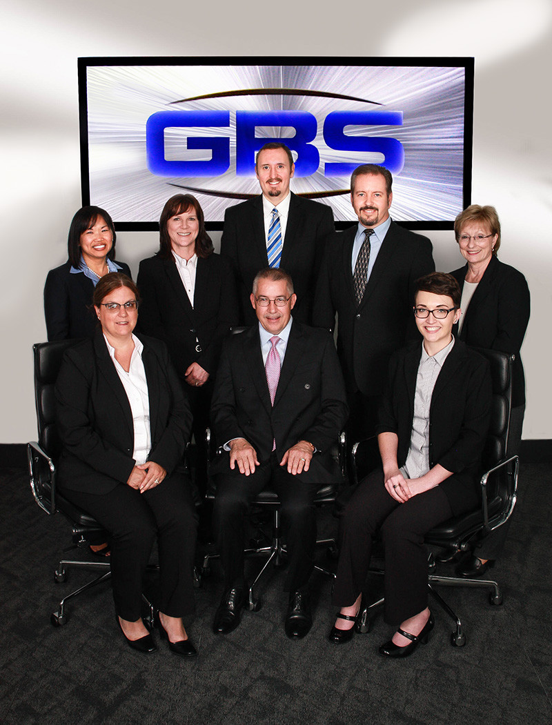 Top row, left to right: Kim Angeles (Operations Manager), Shari Cole (Senior Claims Associate), Miles McElroy (IT Director), Paul Blake (Compliance Manager), and Sharon Mezel (Marketing Manager) Bottom row, left to right: Deb Kelly (Eligibility and Enrollment Supervisor), James Deren (President/CEO), and Shay Stowell (Marketing Communication Specialist)