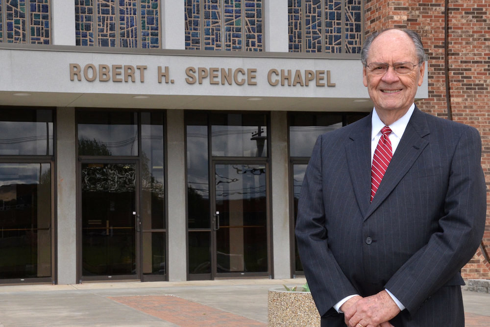 Robert Spence led Evangel University as president until his 2014 retirement.