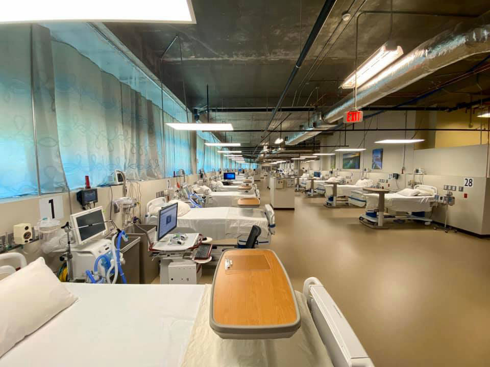 COVID READY
CoxHealth’s new unit is almost ready for COVID-19 patients on April 8. Officials say it was a two-week job, led by J.E. Dunn Construction Co.