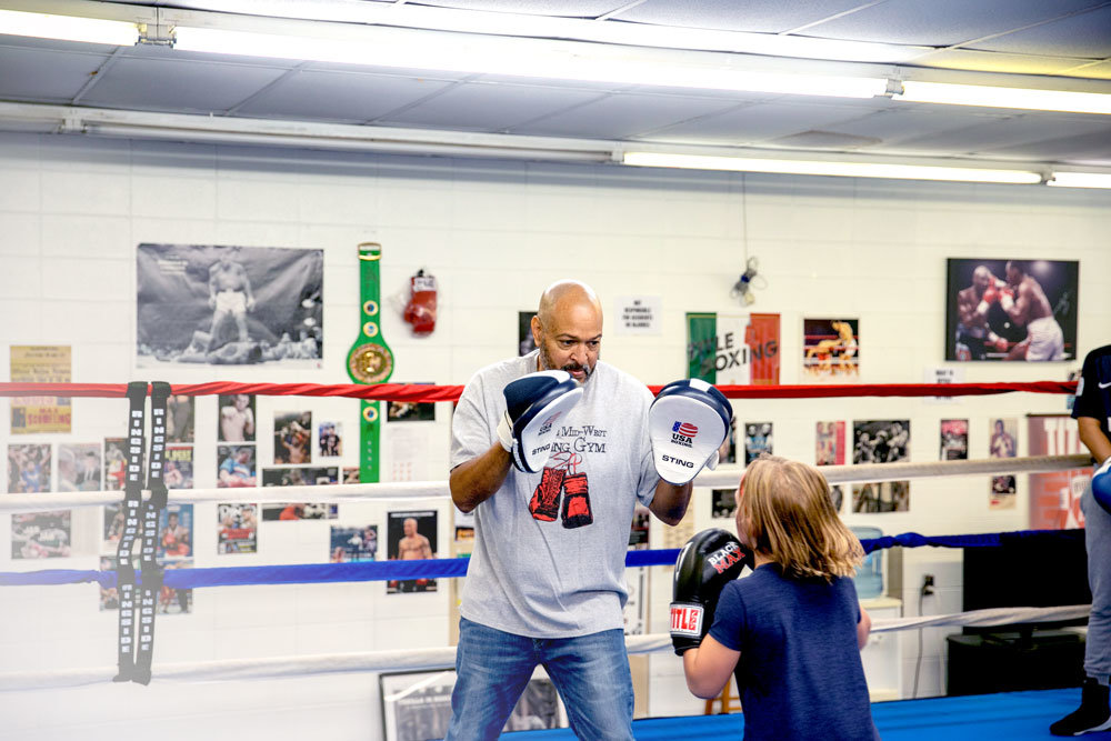 CORNERMAN: Darrell "Smitty" Smith is using his lifelong experience in boxing to help shape the next generation.