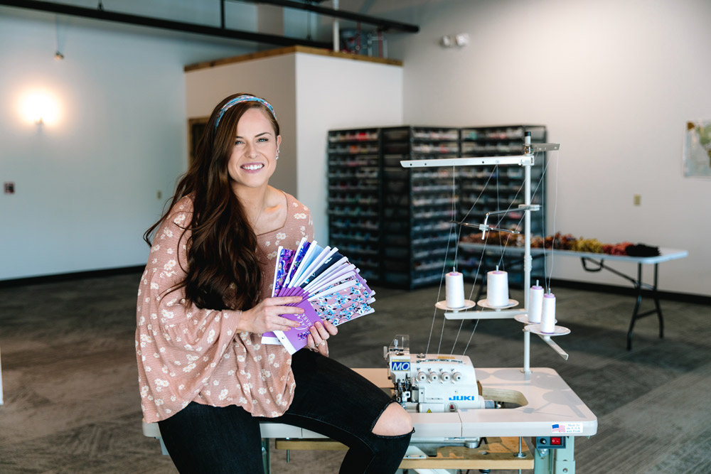 PRODUCT PORTFOLIO: Owned by Kelsey Klenklen, Lilac Market Headbands produces more than 200 designs.