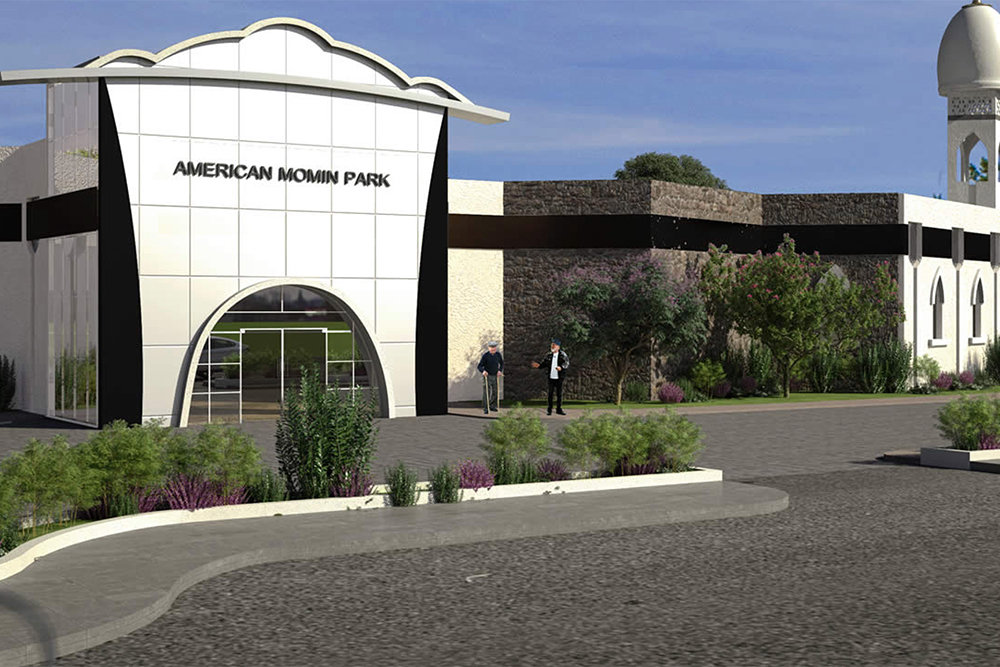 FAITH BUILD: American Momin Park is slated for completion within 18 months.